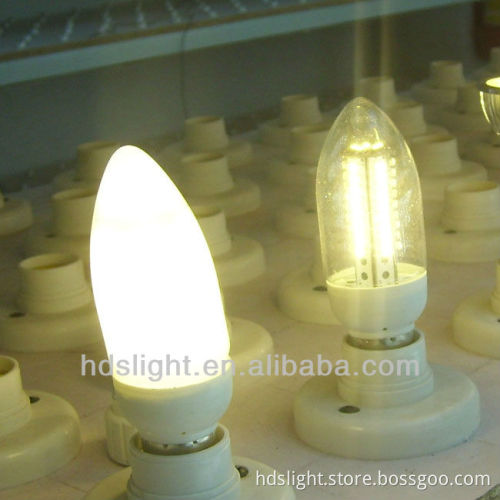 Factory candle lamp wholesale e14 led candle bulb 5w